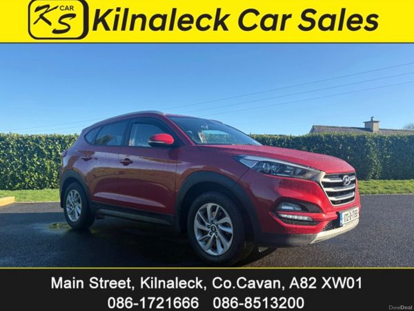 Hyundai Tucson SUV, Diesel, 2017, Red