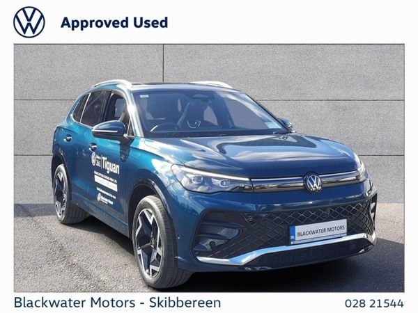 Volkswagen Tiguan SUV, Petrol Plug-in Hybrid, 2025, Blue