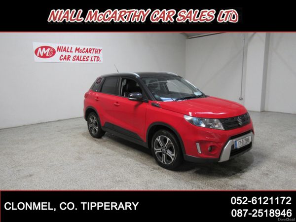 Suzuki Vitara SUV, Petrol, 2017, Red