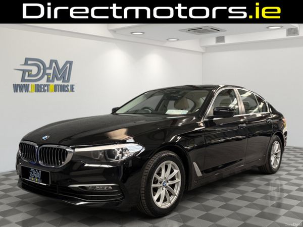 BMW 5-Series Saloon, Diesel, 2018, Black