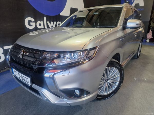 Mitsubishi Outlander Estate, Petrol Hybrid, 2019, Silver