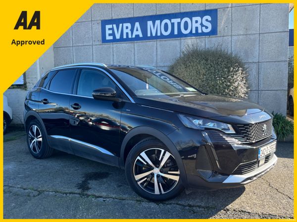 Peugeot 3008 MPV, Petrol Plug-in Hybrid, 2024, Black