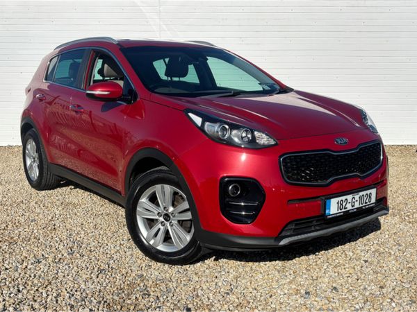 Kia Sportage MPV, Diesel, 2018, Red