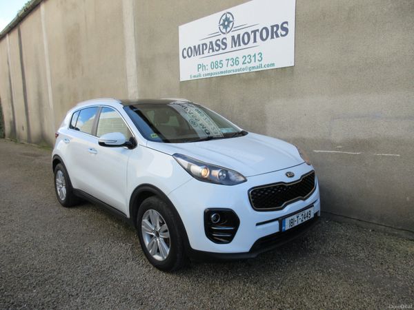 Kia Sportage SUV, Diesel, 2018, White