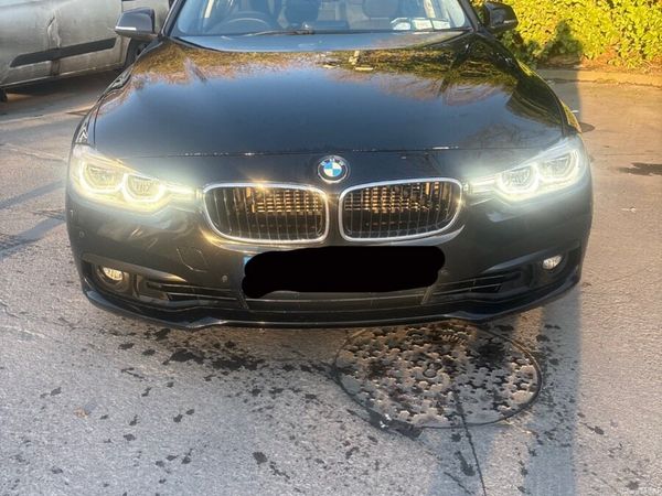 BMW 3-Series Saloon, Petrol Plug-in Hybrid, 2018, Black