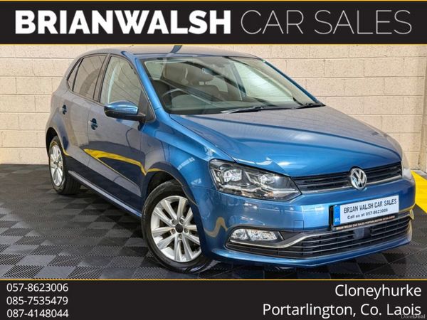 Volkswagen Polo Hatchback, Petrol, 2017, Blue