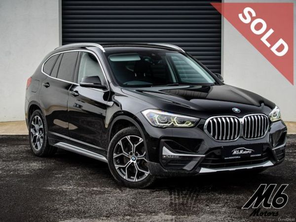 BMW X1 Estate, Petrol Plug-in Hybrid, 2021, Black