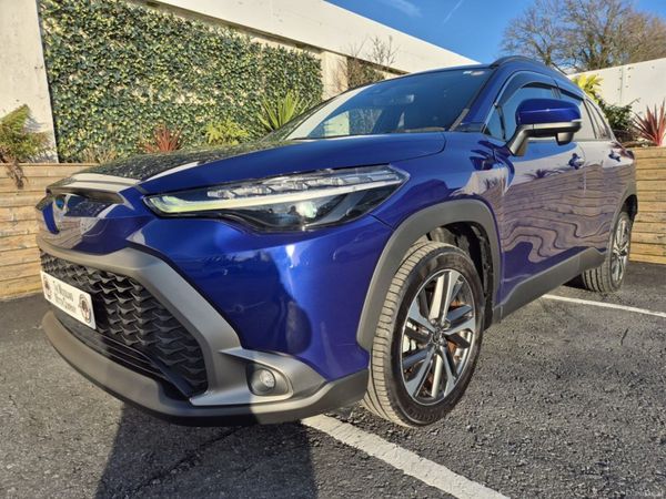 Toyota Corolla Cross SUV, Petrol Hybrid, 2023, Blue