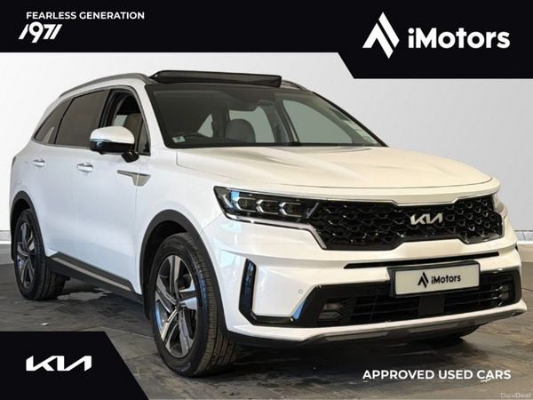 Kia Sorento SUV, Petrol Plug-in Hybrid, 2022, White
