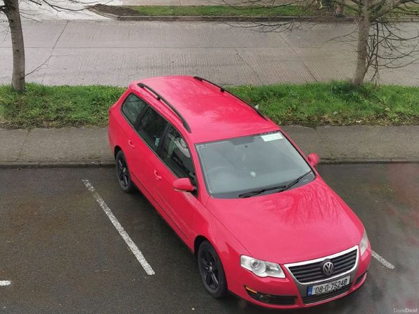 Volkswagen Passat Estate, Diesel, 2008, Red