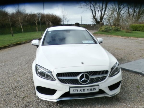 Mercedes-Benz C-Class Coupe, Diesel, 2017, White