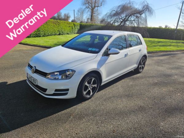 Volkswagen Golf Hatchback, Diesel, 2013, White