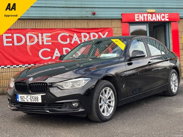 BMW 3-Series Saloon, Petrol Plug-in Hybrid, 2018, Black