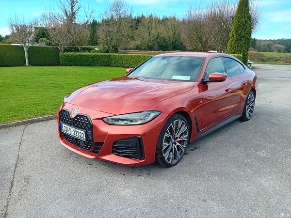 BMW 4-Series Coupe, Diesel, 2022, Orange