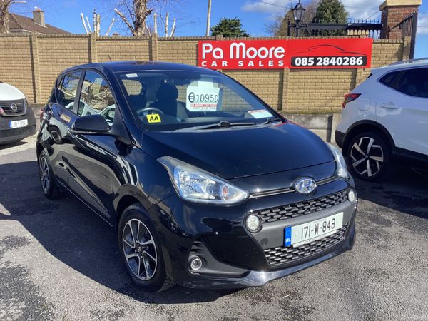 Hyundai i10 Hatchback, Petrol, 2017, Black