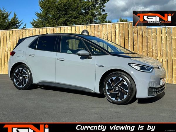 Volkswagen ID.3 Hatchback, Electric, 2022, Grey