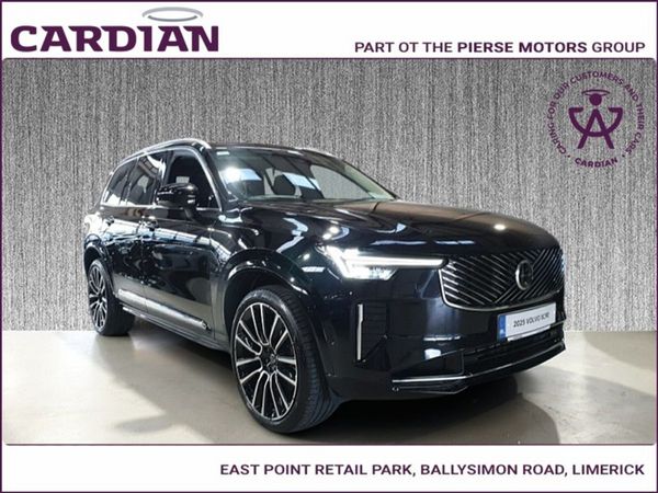 Volvo XC90 SUV, Petrol Hybrid, 2025, Black