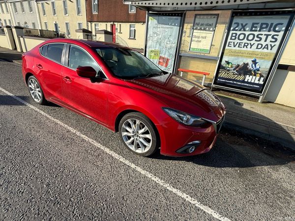 Mazda Mazda3 Saloon, Diesel, 2016, Red