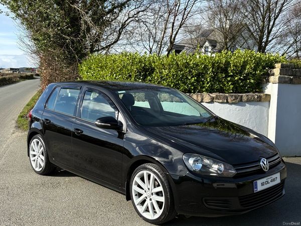 Volkswagen Golf Hatchback, Diesel, 2012, Black