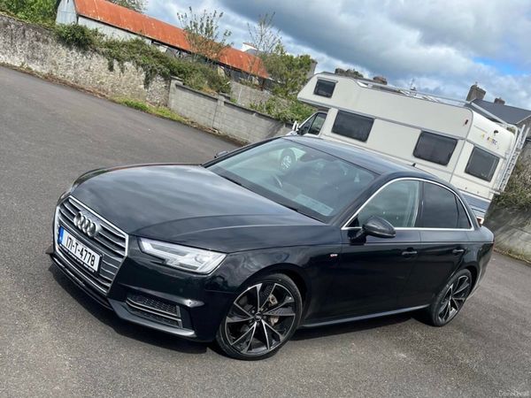 Audi A4 Saloon, Diesel, 2017, Black