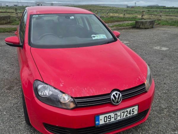 Volkswagen Golf Hatchback, Diesel, 2009, Red