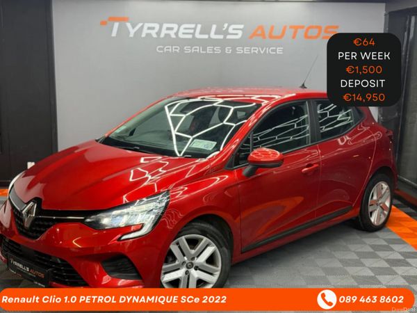 Renault Clio Hatchback, Petrol, 2022, Red