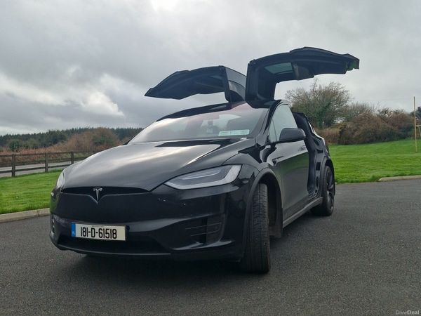 Tesla Model X MPV, Electric, 2018, Black