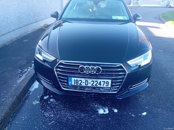 Audi A4 Saloon, Diesel, 2018, Black