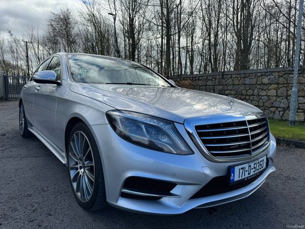 Mercedes-Benz S-Class Saloon, Diesel, 2017, Silver