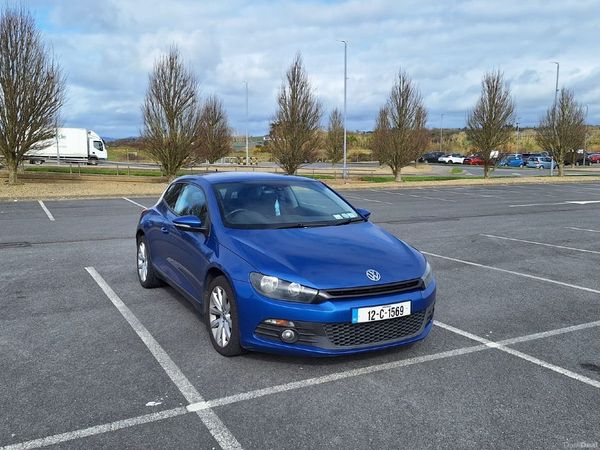 Volkswagen Scirocco Hatchback, Diesel, 2012, Blue