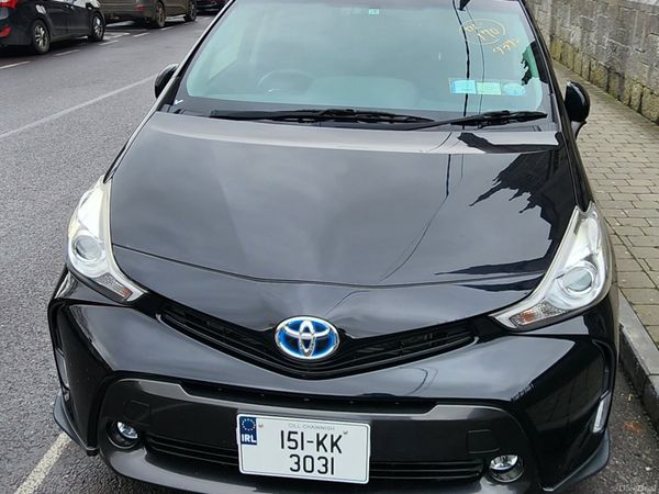 Toyota Prius Hatchback, Petrol Hybrid, 2015, Black