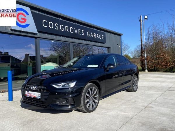 Audi A4 Saloon, Diesel Hybrid, 2023, Black