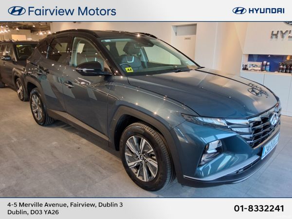 Hyundai Tucson SUV, Petrol Hybrid, 2024, Blue