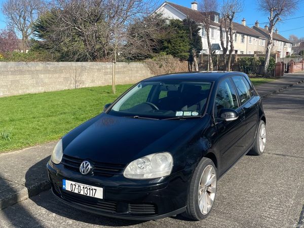 Volkswagen Golf Hatchback, Petrol, 2007, Black