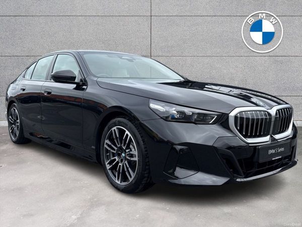 BMW 5-Series Saloon, Petrol Plug-in Hybrid, 2026, Black