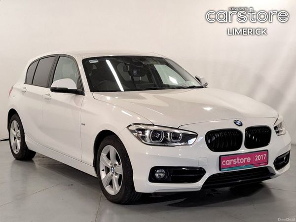 BMW 1-Series Hatchback, Petrol, 2017, White
