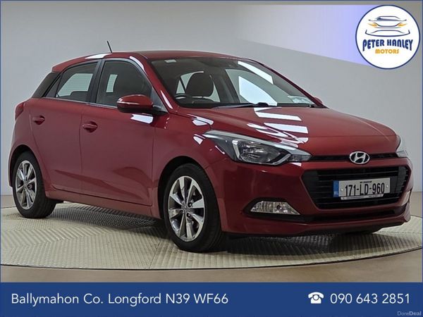 Hyundai i20 Hatchback, Petrol, 2017, Red