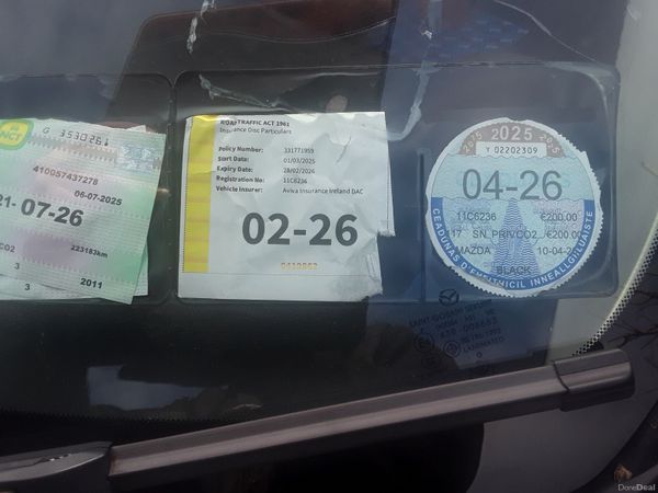 Mazda Mazda3 Saloon, Diesel, 2011, Black