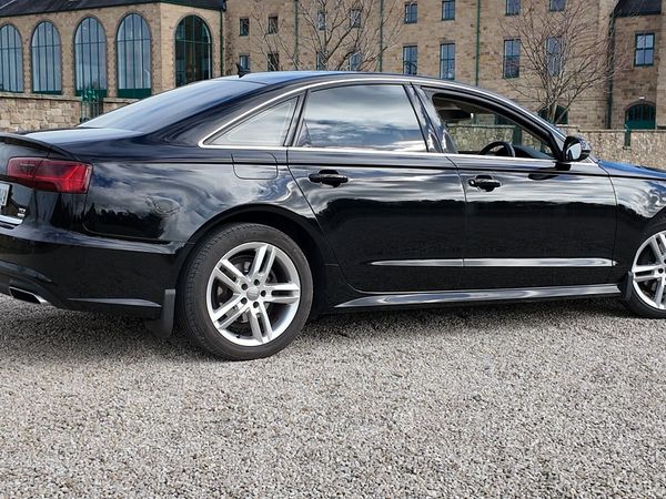 Audi A6 Saloon, Diesel, 2017, Black