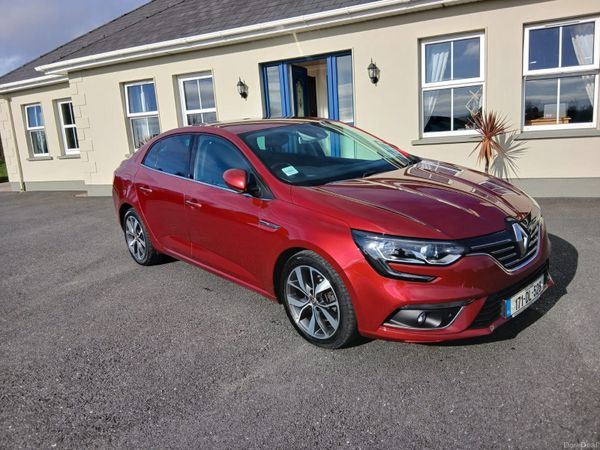 Renault Megane Saloon, Diesel, 2017, Red