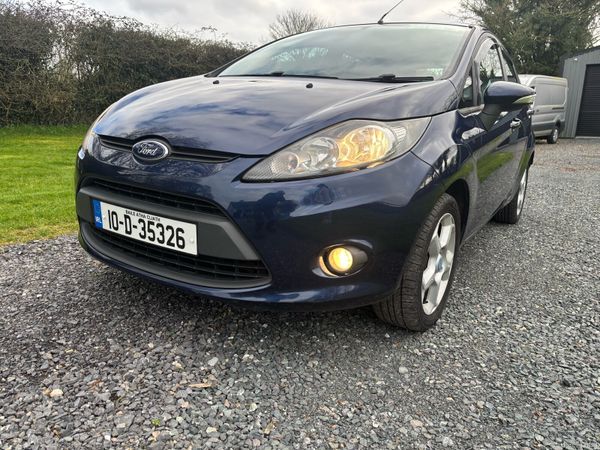 Ford Fiesta Hatchback, Petrol, 2010, Blue