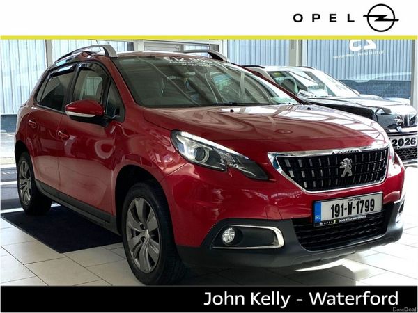 Peugeot 2008 Estate, Petrol, 2019, Red