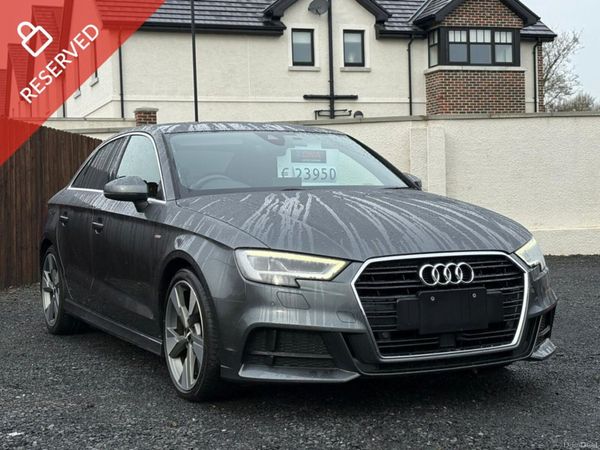 Audi A3 Saloon, Petrol, 2018, Grey
