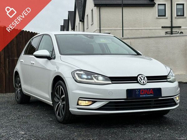 Volkswagen Golf Hatchback, Petrol, 2019, White