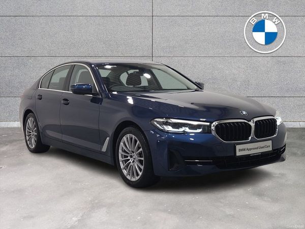 BMW 5-Series Saloon, Diesel, 2022, Blue