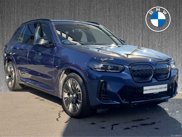 BMW iX3 SUV, Electric, 2025, Blue