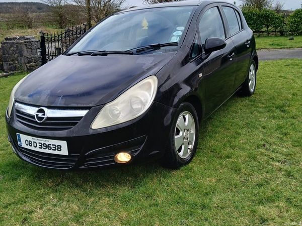 Opel Corsa Hatchback, Petrol, 2008, Black