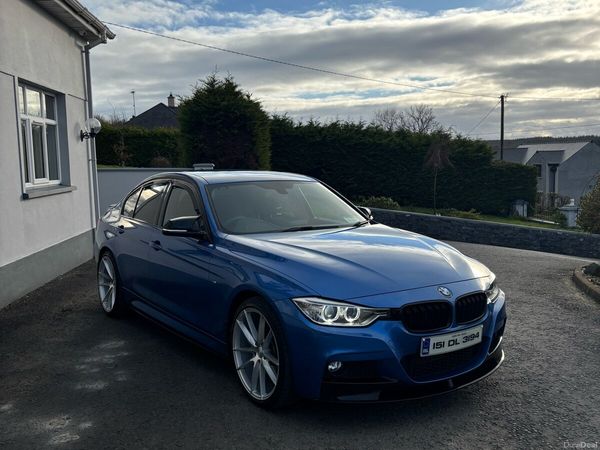 BMW 3-Series Saloon, Diesel, 2015, Blue