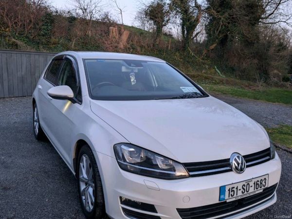 Volkswagen Golf Hatchback, Petrol, 2015, White