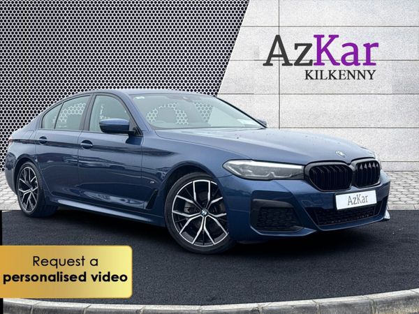 BMW 5-Series Saloon, Diesel, 2022, Blue